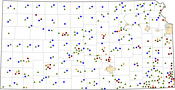 Selected Rural Healthcare Facilities in Kansas